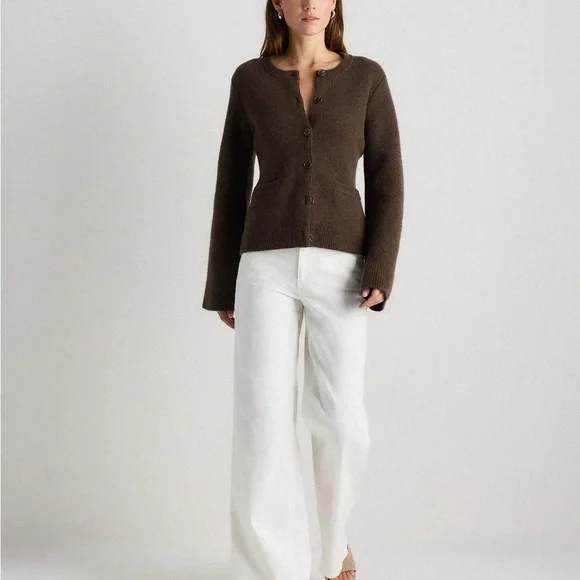 Quince - Mongolian Cashmere Structured Cardigan - price is firm - Picture 4 of 9